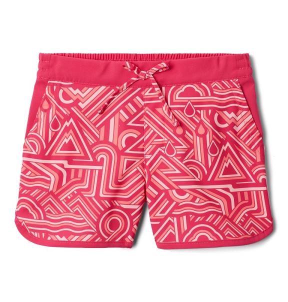 Columbia Sandy Shores Shorts Pink For Girls NZ26301 New Zealand